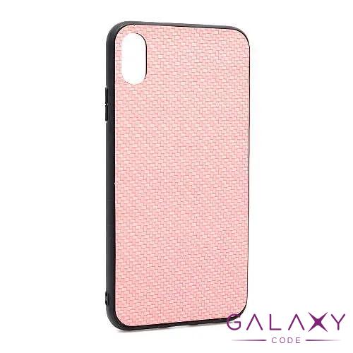 Futrola Braided za Iphone XS Max roze 