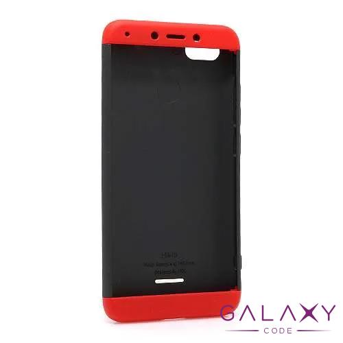 Futrola PVC 360 PROTECT za Xiaomi Redmi 6A crno-crvena 