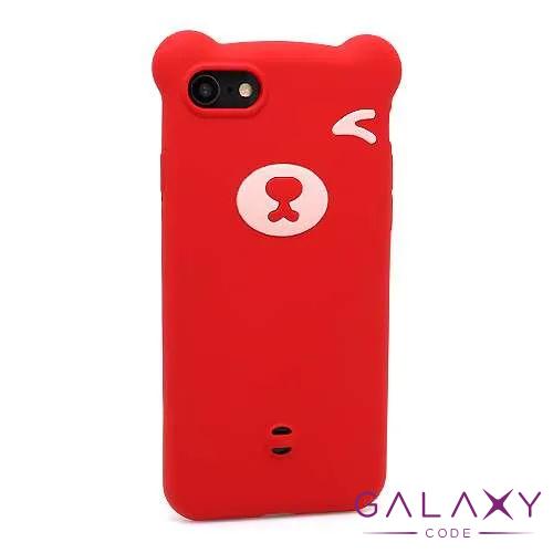 Futrola Bear za Iphone 7/8 crvena 