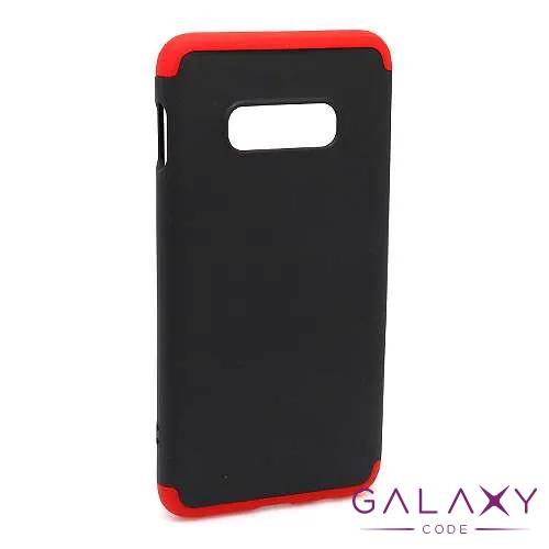 Futrola PVC 360 PROTECT za Samsung G970F Galaxy S10e crno-crvena 