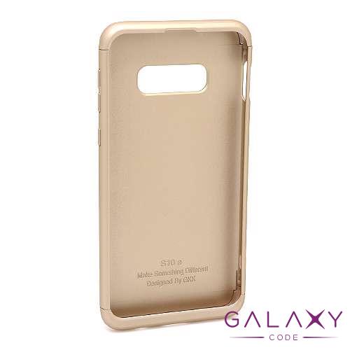 Futrola PVC 360 PROTECT za Samsung G970F Galaxy S10e zlatna 