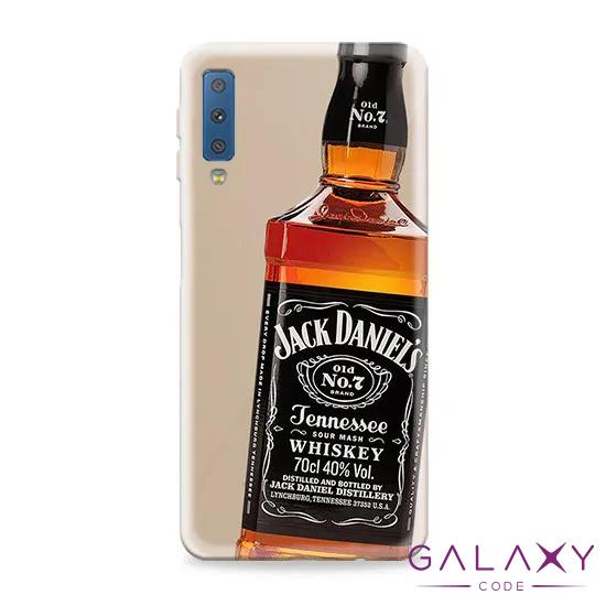 Futrola ULTRA TANKI PRINT CLEAR za Samsung A750F Galaxy A7 2018 ND0103 