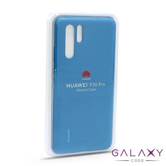 Futrola silikonska za Huawei P30 Pro plava FULL ORG 
