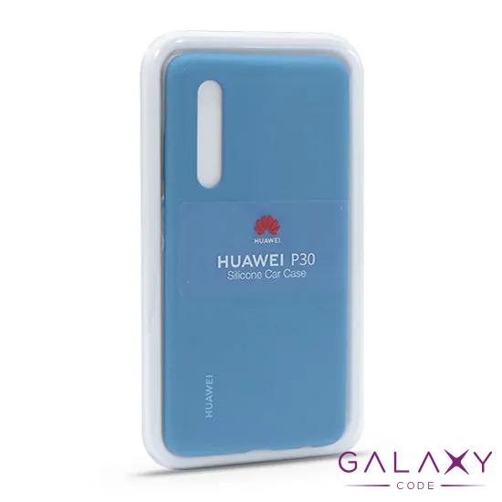Futrola silikonska za Huawei P30 plava FULL ORG 