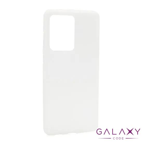 Futrola silikon DURABLE za Samsung G988F Galaxy S20 Ultra /S20 Ultra 5G bela 