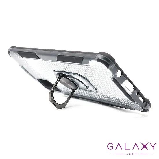 Futrola DEFENDER RING CLEAR za Samsung A715F Galaxy A71 crna 