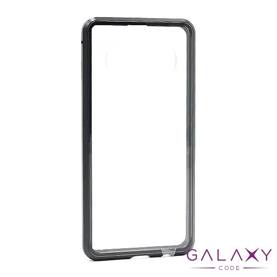 Futrola Full Cover magnetic frame za Samsung G973F Galaxy S10 crna 