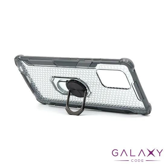 Futrola DEFENDER RING CLEAR za Samsung G770F/A915F Galaxy S10 Lite/A91 siva 