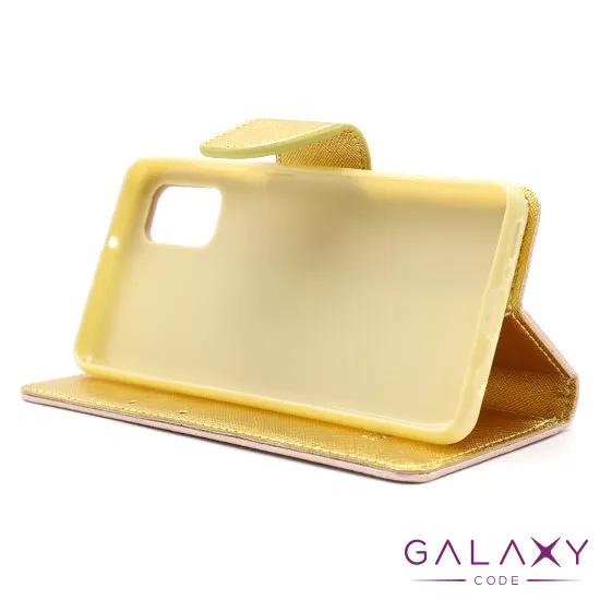 Futrola BI FOLD MERCURY za Samsung A415F Galaxy A41 zlatna 