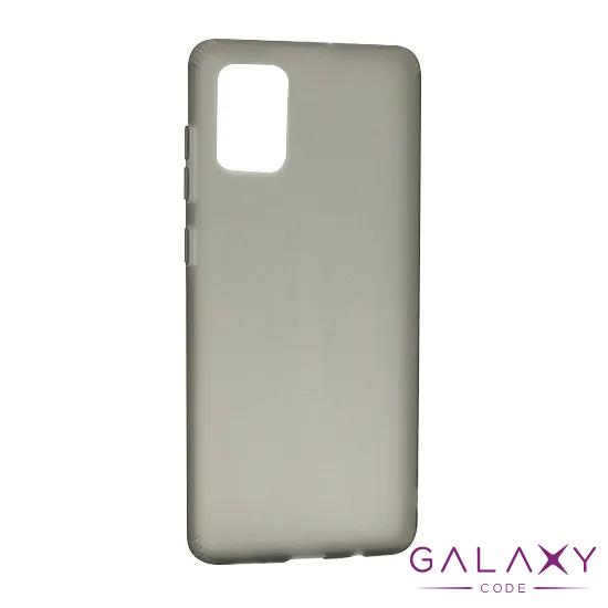 Futrola silikon RUBBER za Samsung A715F Galaxy A71 siva 