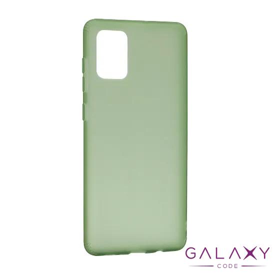 Futrola silikon RUBBER za Samsung A715F Galaxy A71 zelena 