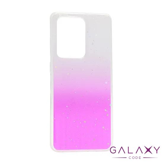 Futrola Sparkly star za Samsung G988F Galaxy S20 Ultra roze 