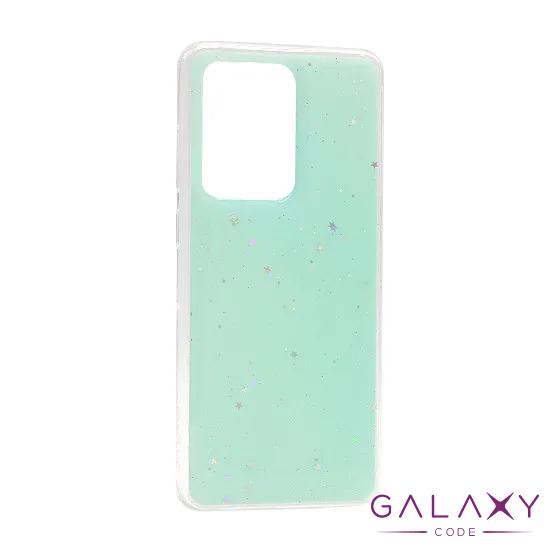 Futrola Sparkly star za Samsung G988F Galaxy S20 Ultra tirkizna 