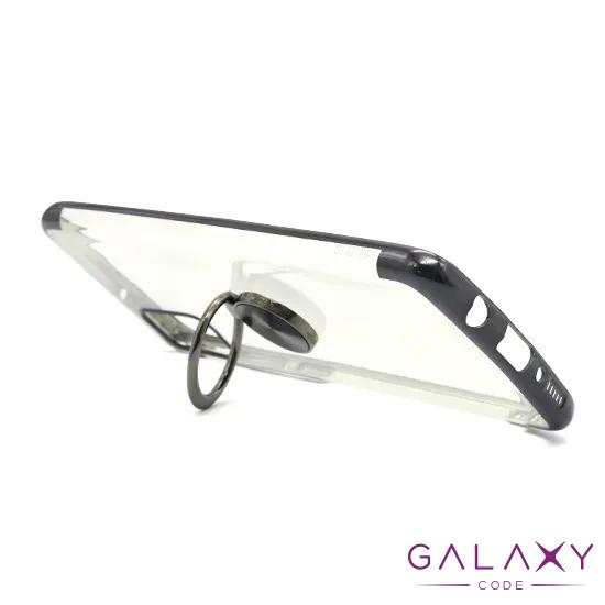 Futrola MAGNETIC RING CLEAR za Samsung A315F Galaxy A31 crna 