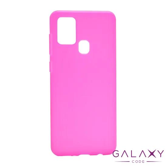 Futrola ULTRA TANKI KOLOR za Samsung A217F Galaxy A21s roze 
