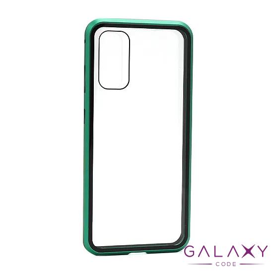 Futrola Full Cover magnetic frame za Samsung G980F Galaxy S20 zelena 