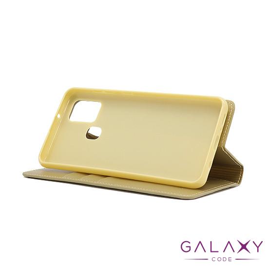 Futrola BI FOLD HANMAN za Samsung A217F Galaxy A21s zlatna 
