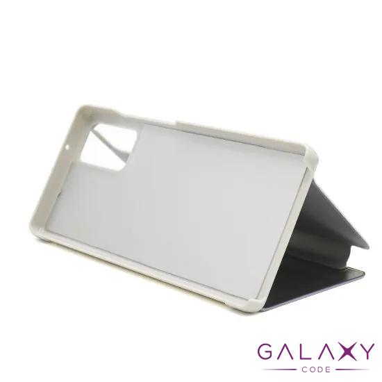 Futrola BI FOLD CLEAR VIEW za Samsung N980F Galaxy Note 20/Note 20 5G srebrna 
