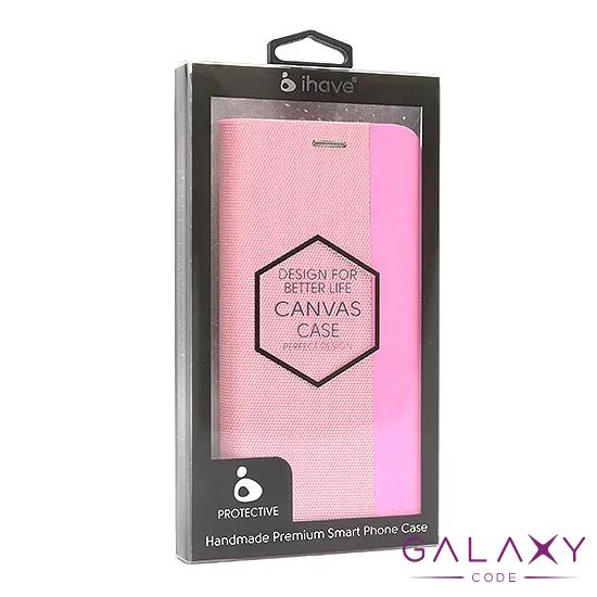 Futrola BI FOLD Ihave Canvas za Huawei Y6p roze 