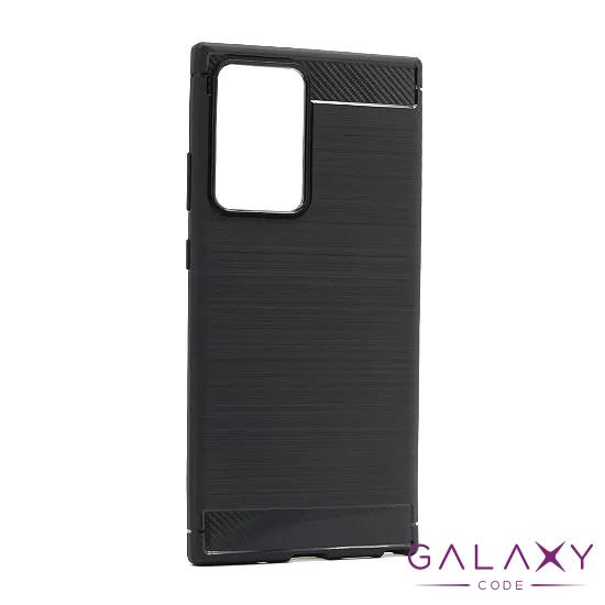 Futrola silikon BRUSHED za Samsung N985F Galaxy Note 20 Ultra/Note 20 Ultra 5G crna 
