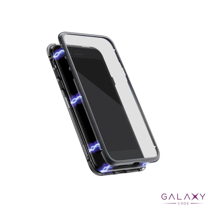 Futrola Full Cover Magnetic frame za Samsung G980F Galaxy S20/S20 5G crna (model 1) 