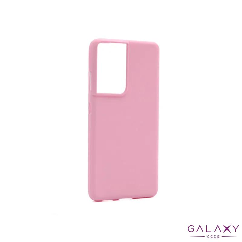 Futrola GENTLE COLOR za Samsung G998B Galaxy S21 Ultra roze 