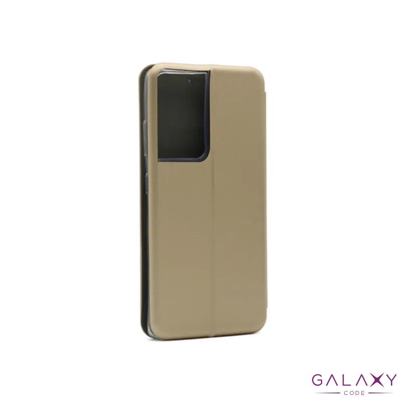 Futrola BI FOLD Ihave za Samsung G998B Galaxy S21 Ultra zlatna 