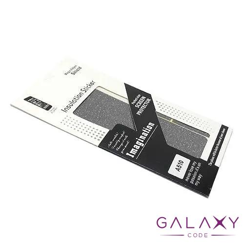 Folija za zastitu GLITTER za Samsung A510 Galaxy A5 2016 back crna 