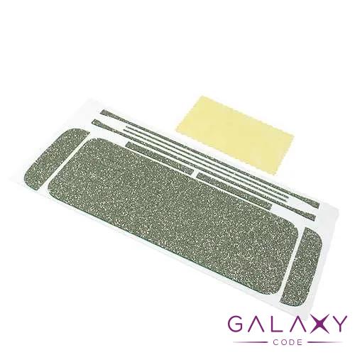 Folija za zastitu GLITTER za Samsung G935 Galaxy S7 Edge back zelena 