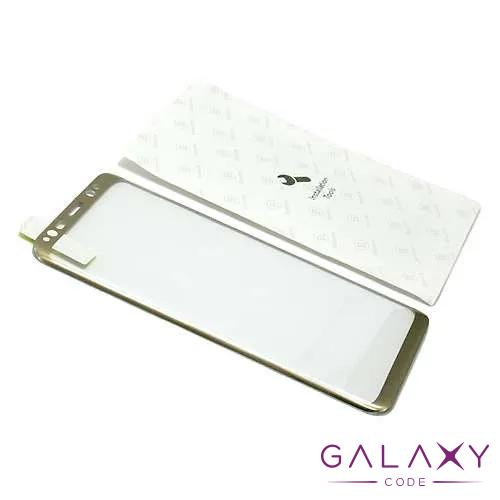 Folija za zastitu ekrana GLASS BASEUS ARC za Samsung G950F Galaxy S8 zlatna 3D 