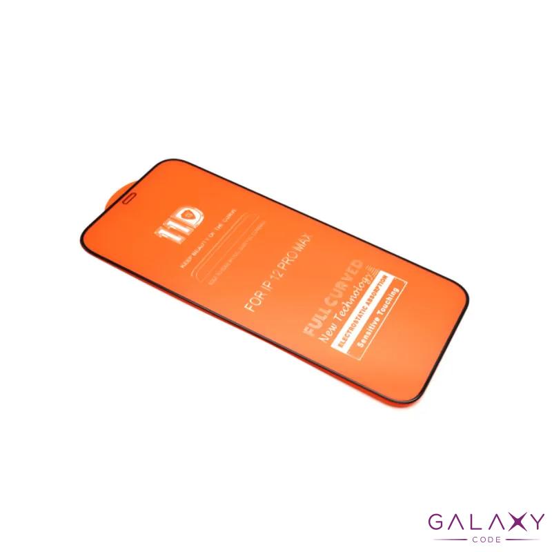 Folija za zastitu ekrana GLASS 11D za Iphone 12 Pro Max (6.7) crna 