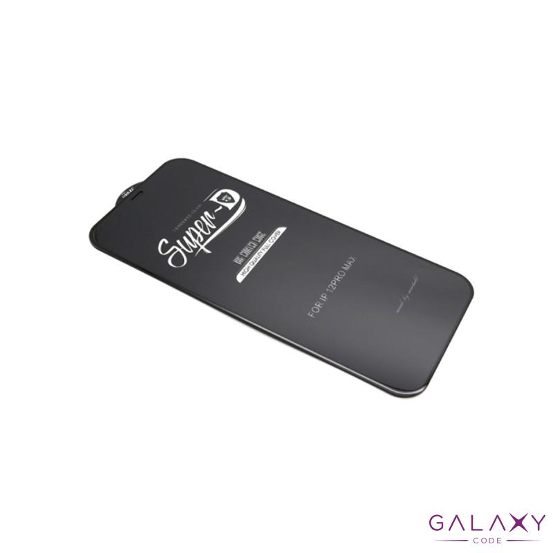 Folija za zastitu ekrana GLASS 11D za Iphone 12 Pro Max (6.7) SUPER D crna 
