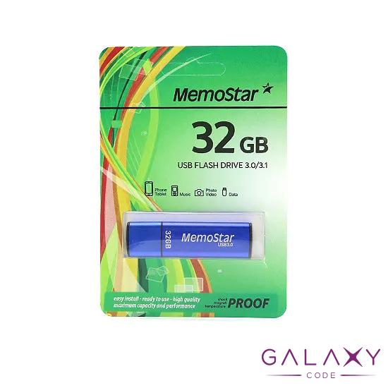 USB Flash memorija MemoStar 32GB CUBOID 3.0 plava 