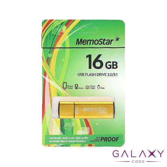 USB Flash memorija MemoStar 16GB CUBOID 3.0 zlatna 