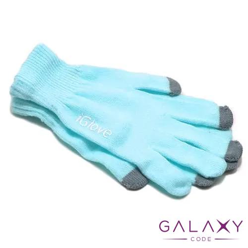 Touch control rukavice iGlove svetlo plave 