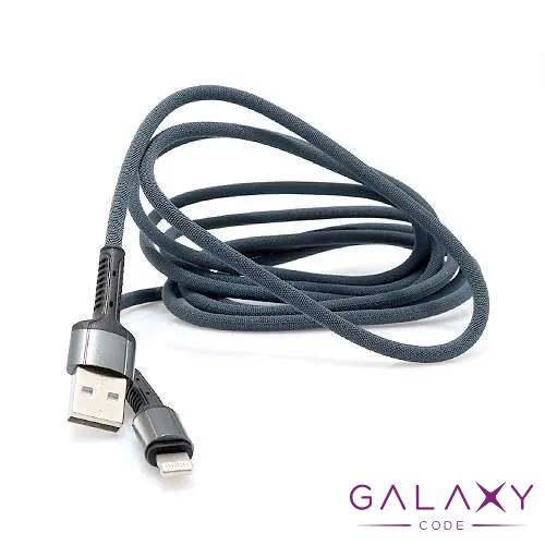 USB data kabal LDNIO LS64 za Iphone lightning 2m sivi 
